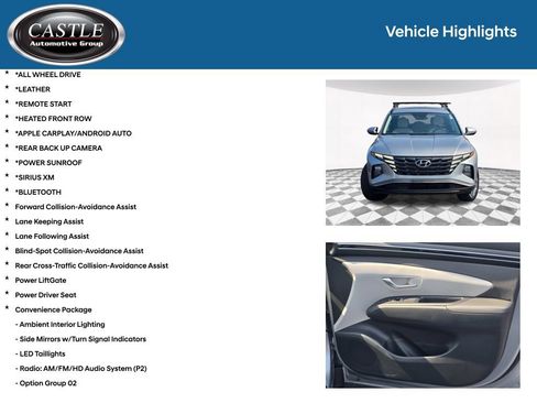 Used 2024 Hyundai Tucson SEL w/ Convenience Package AWD/4WD image 3