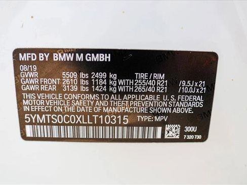 Used 2020 BMW X3 M w/ Executive Package AWD/4WD image 29