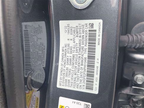 Certified 2023 Honda Civic Sport image 17