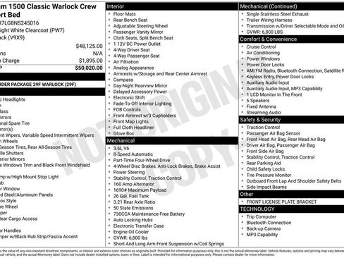 Used 2022 RAM 1500 Warlock AWD/4WD image 6