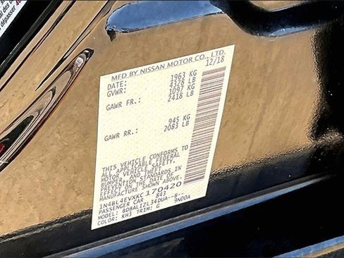 Used 2019 Nissan Altima 2.5 SL image 33