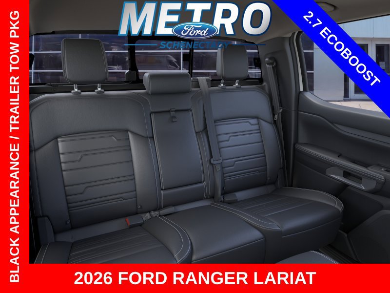 New 2026 Ford Ranger Lariat w/ Black Appearance Package AWD/4WD image 11
