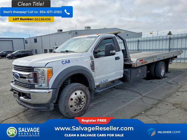 Used 2017 Ford F550 4x4 Regular Cab Super Duty image 1