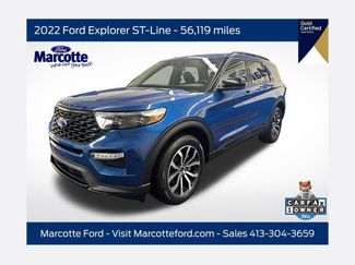 Certified 2022 Ford Explorer ST-Line w/ Class IV Trailer Tow Package AWD/4WD 360° Tour