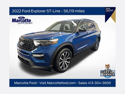 Certified 2022 Ford Explorer ST-Line w/ Class IV Trailer Tow Package
