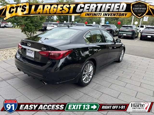 Certified 2024 INFINITI Q50 Luxe w/ Cargo Package AWD/4WD image 8
