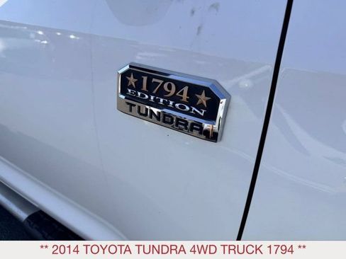 Used 2014 Toyota Tundra 1794 Edition AWD/4WD image 9