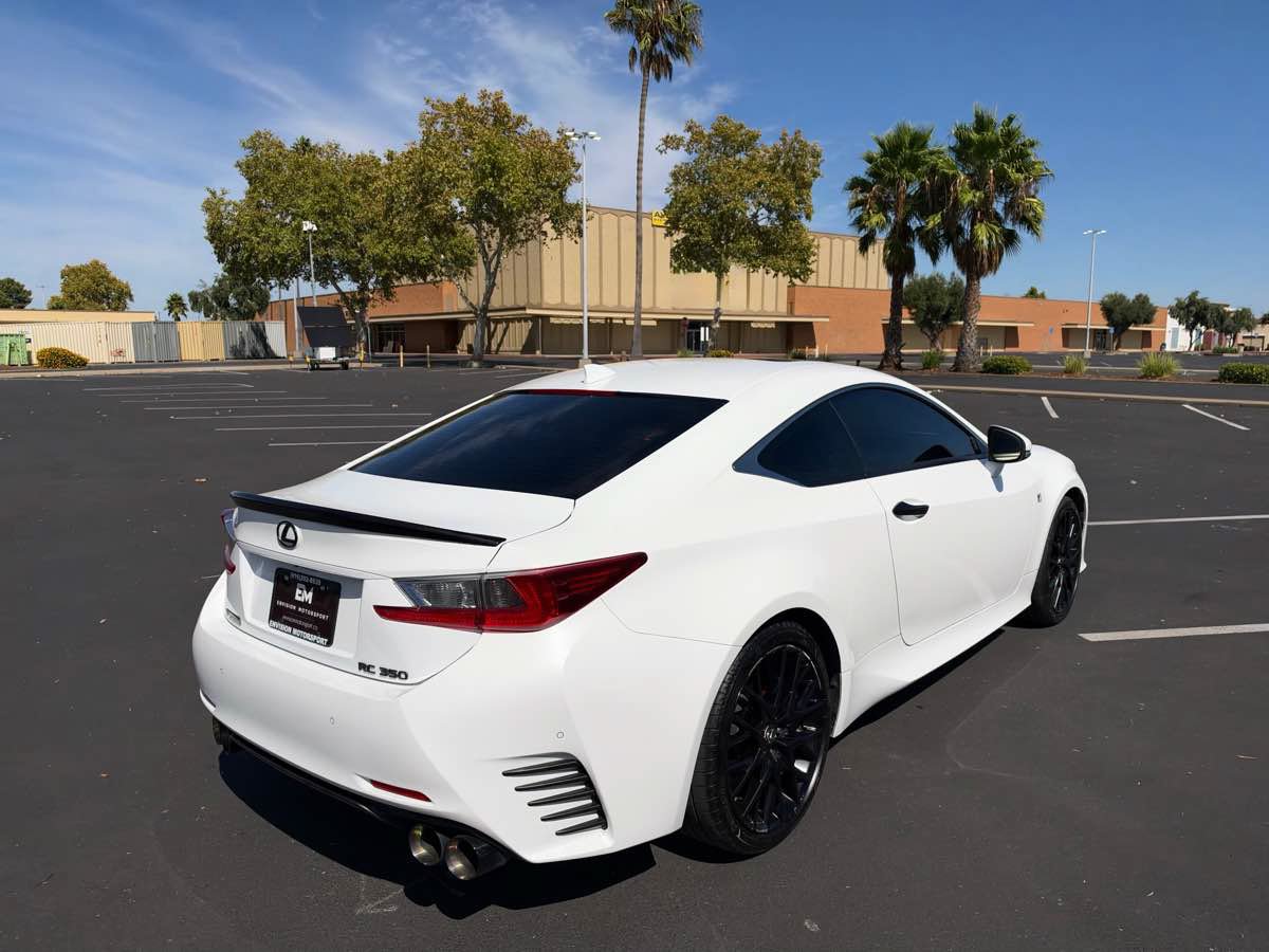Used 2015 Lexus RC 350 w/ F Sport w/Summer Tires RWD image 6