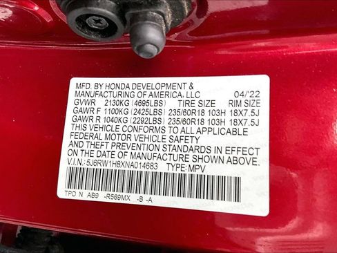 Used 2022 Honda CR-V EX-L image 14