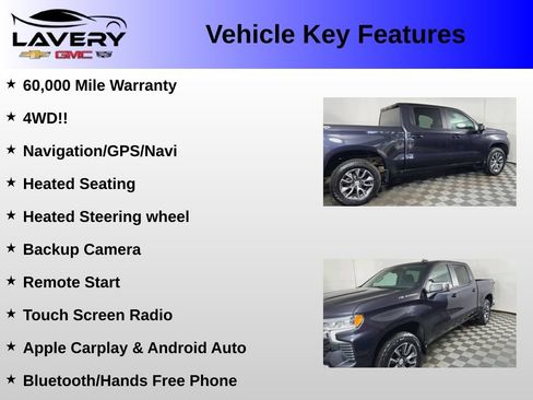 Certified 2024 Chevrolet Silverado 1500 LT AWD/4WD image 2
