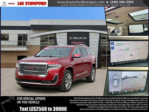 Used 2023 GMC Acadia Denali w/ Denali Ultimate Package AWD/4WD image 1
