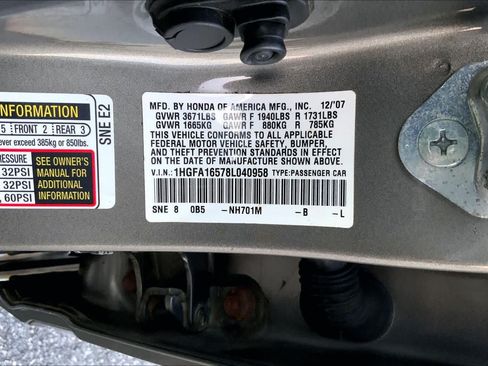 Used 2008 Honda Civic LX image 26