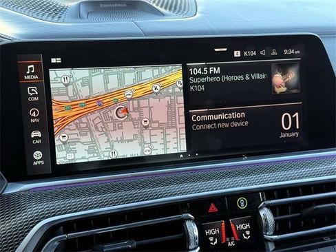 Used 2020 BMW X6 M50i w/ Executive Package image 19