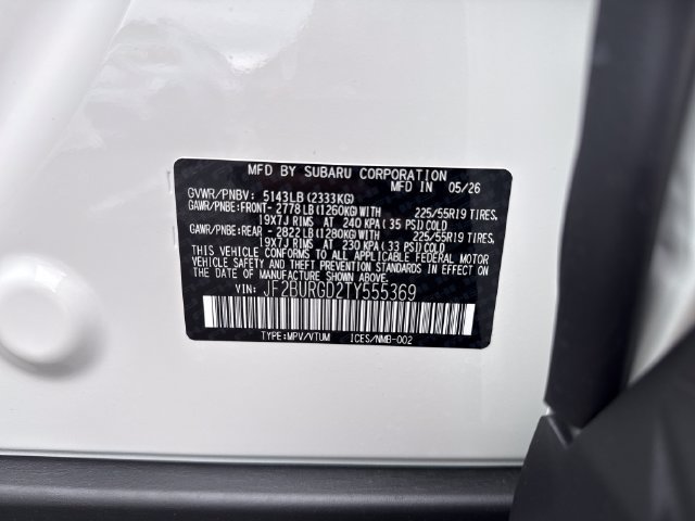 New 2026 Subaru Outback Limited XT AWD/4WD image 19