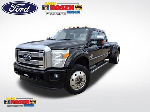 Used 2016 Ford F450 Platinum w/ Platinum Package AWD/4WD image 1