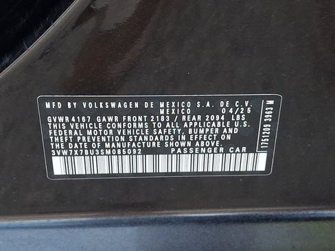 Used 2025 Volkswagen Jetta SE FWD image 27