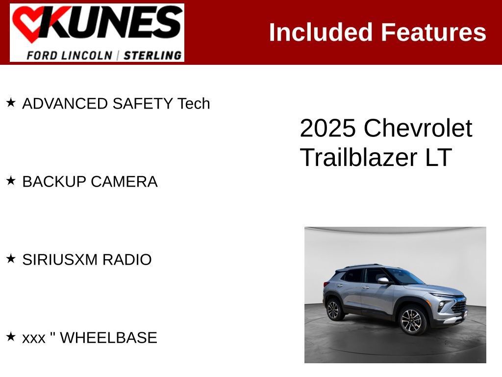 Used 2025 Chevrolet TrailBlazer LT FWD image 2