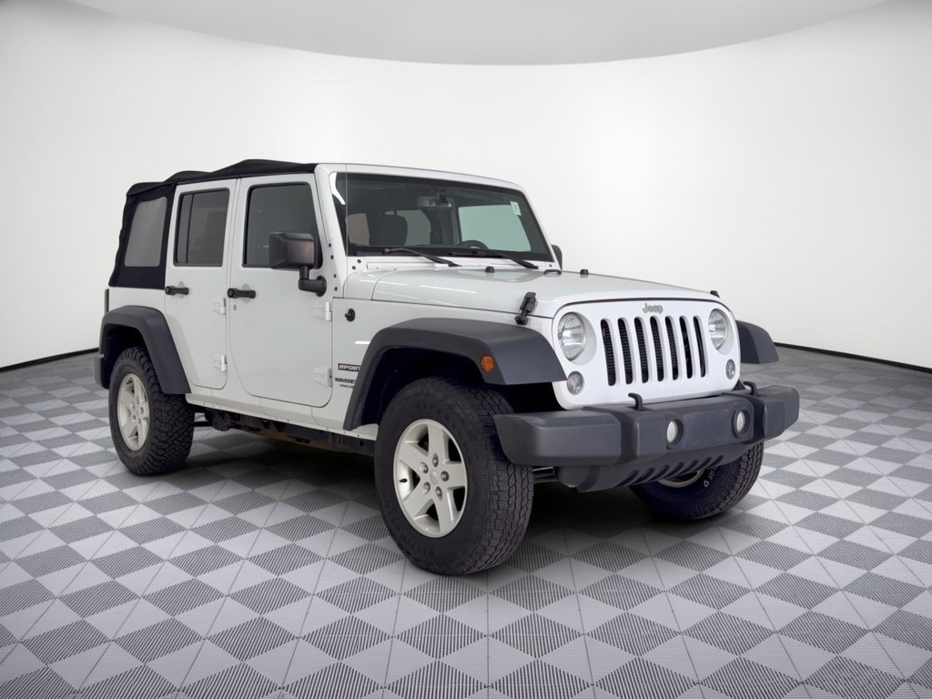 Used 2017 Jeep Wrangler Unlimited Sport w/ Quick Order Package 24S AWD/4WD image 7