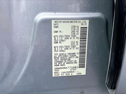 Used 2019 Nissan Frontier SV RWD image 32