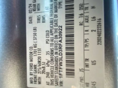 Certified 2024 Ford F150 XLT w/ Equipment Group 302A MID AWD/4WD image 29