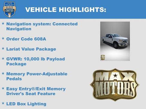 Used 2022 Ford F250 Lariat w/ Lariat Value Package AWD/4WD image 6