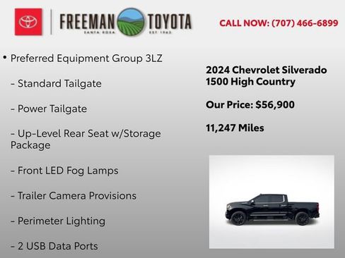 Used 2024 Chevrolet Silverado 1500 High Country image 13