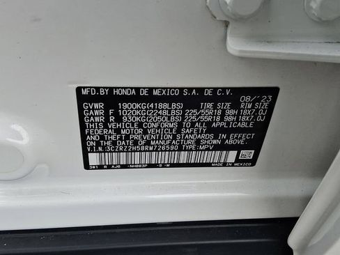 Certified 2024 Honda HR-V Sport image 13