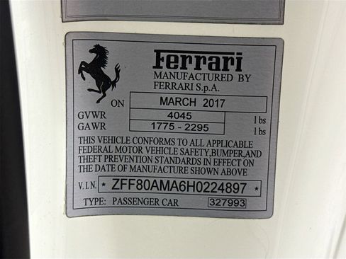 Certified 2017 Ferrari 488 Spider image 27
