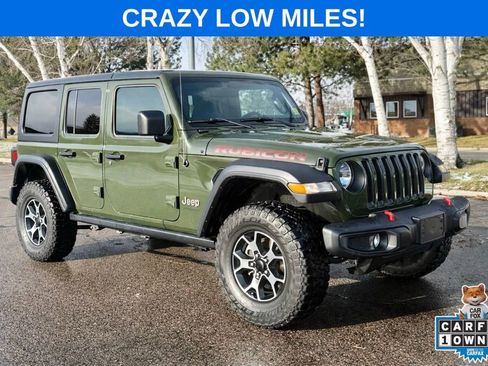 Used 2021 Jeep Wrangler Unlimited Rubicon w/ Cold Weather Group image 2