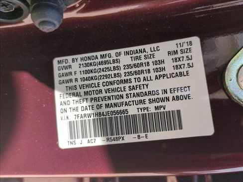 Used 2018 Honda CR-V EX-L image 15