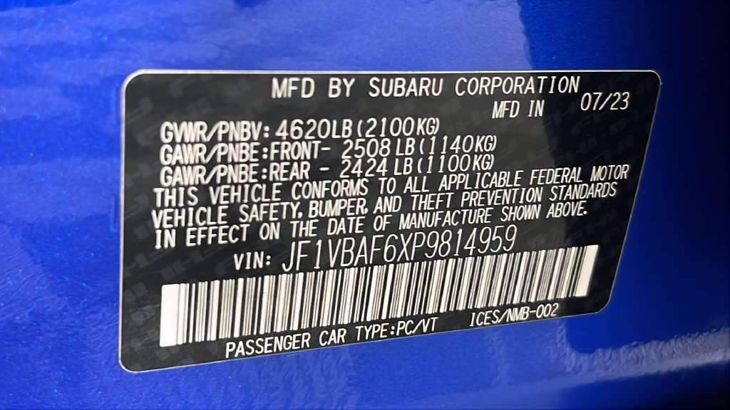 Used 2023 Subaru WRX Premium AWD/4WD image 37