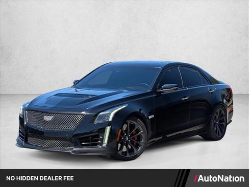 Used 2018 Cadillac CTS V w/ Luxury Package RWD image 1