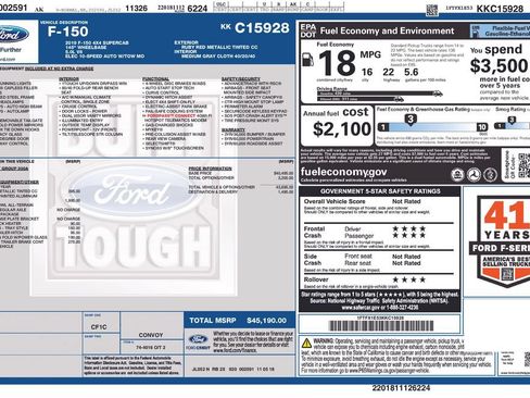 Certified 2019 Ford F150 XLT AWD/4WD image 30