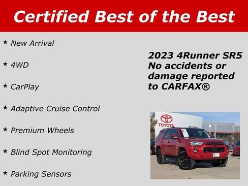 Certified 2023 Toyota 4Runner SR5 image 38