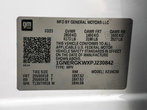 Used 2023 Chevrolet Traverse LT FWD image 52