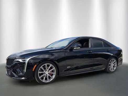 Used 2020 Cadillac CT4 V w/ Climate Package RWD image 3