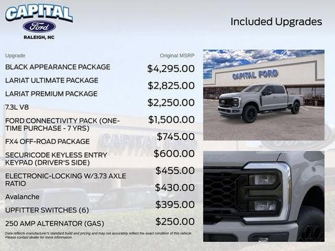 New 2026 Ford F250 Lariat w/ Black Appearance Package AWD/4WD image 5