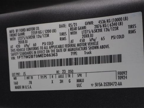 Used 2021 Ford F250 Platinum image 29