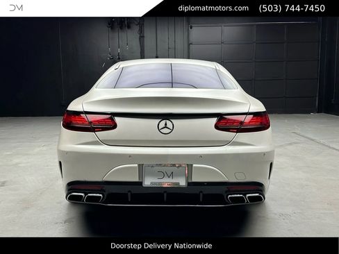 Used 2019 Mercedes-Benz S 63 AMG 4MATIC Coupe w/ Carbon Fiber Exterior Package image 6
