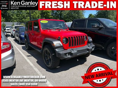 Used 2022 Jeep Wrangler Unlimited Sport AWD/4WD image 1