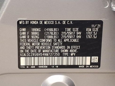 Used 2022 Honda HR-V EX image 23
