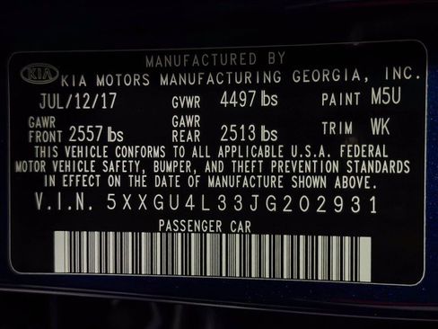 Used 2018 Kia Optima EX w/ Technology Package image 44