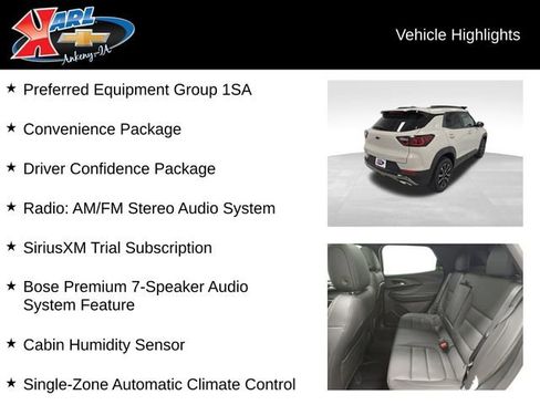 New 2026 Chevrolet TrailBlazer ACTIV w/ Convenience Package image 3