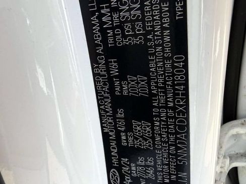 Certified 2024 Hyundai Tucson SE AWD/4WD image 17