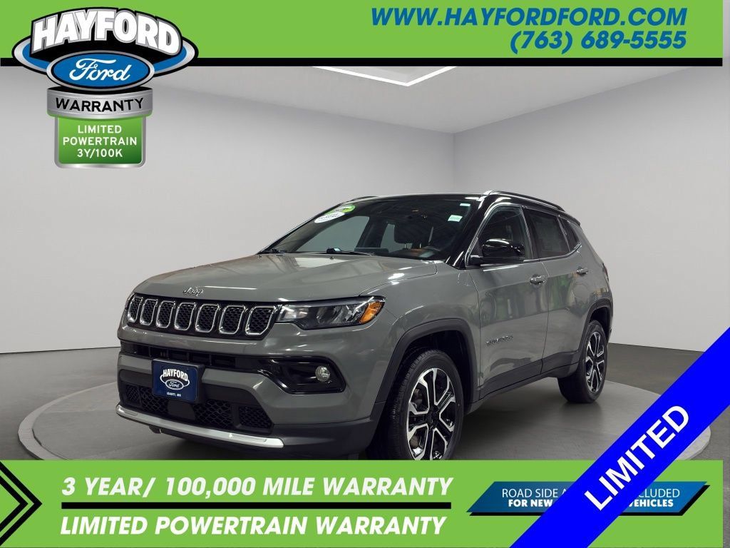 Used 2024 Jeep Compass Limited AWD/4WD image 1