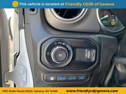 Used 2023 Jeep Wrangler Unlimited Rubicon 4xe w/ Steel Bumper Group image 17