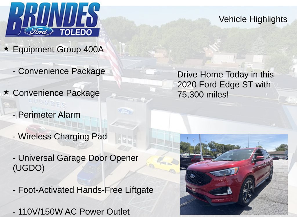 Used 2020 Ford Edge ST w/ Cold Weather Package AWD/4WD image 5