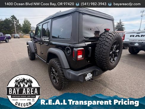 Used 2022 Jeep Wrangler Unlimited Sport AWD/4WD image 4