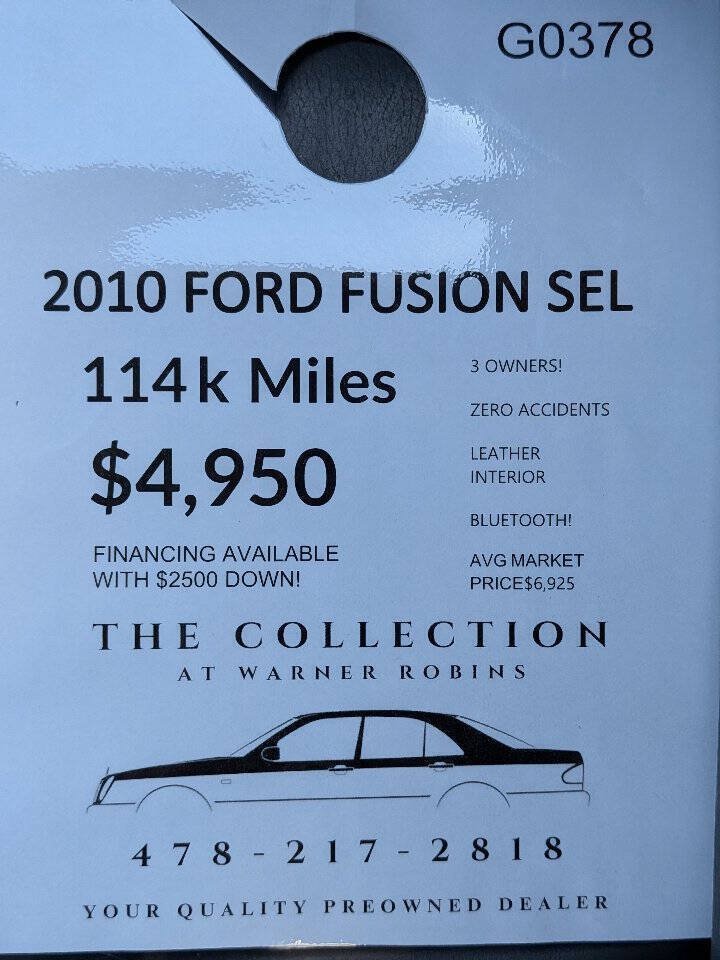 Used 2010 Ford Fusion SEL FWD image 2