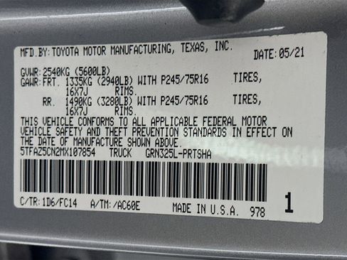 Used 2021 Toyota Tacoma SR5 image 12